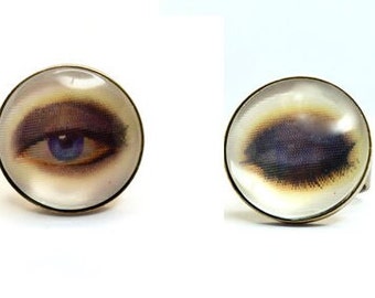 Winking eye. Blinking Eye ring 3D effect Vari-Vue Lenticular 3D. Holographic. blink eye, My date with the presidents daughter, geek