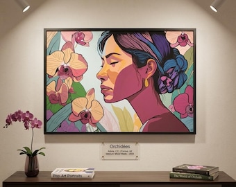 Orchids - original artwork