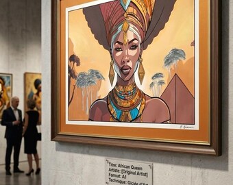African Queen - original artwork