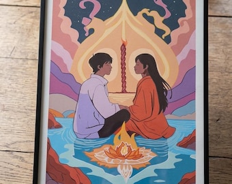 The Flame - Original Artwork