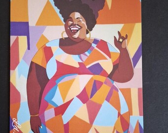 Postcard - happy Black vibes