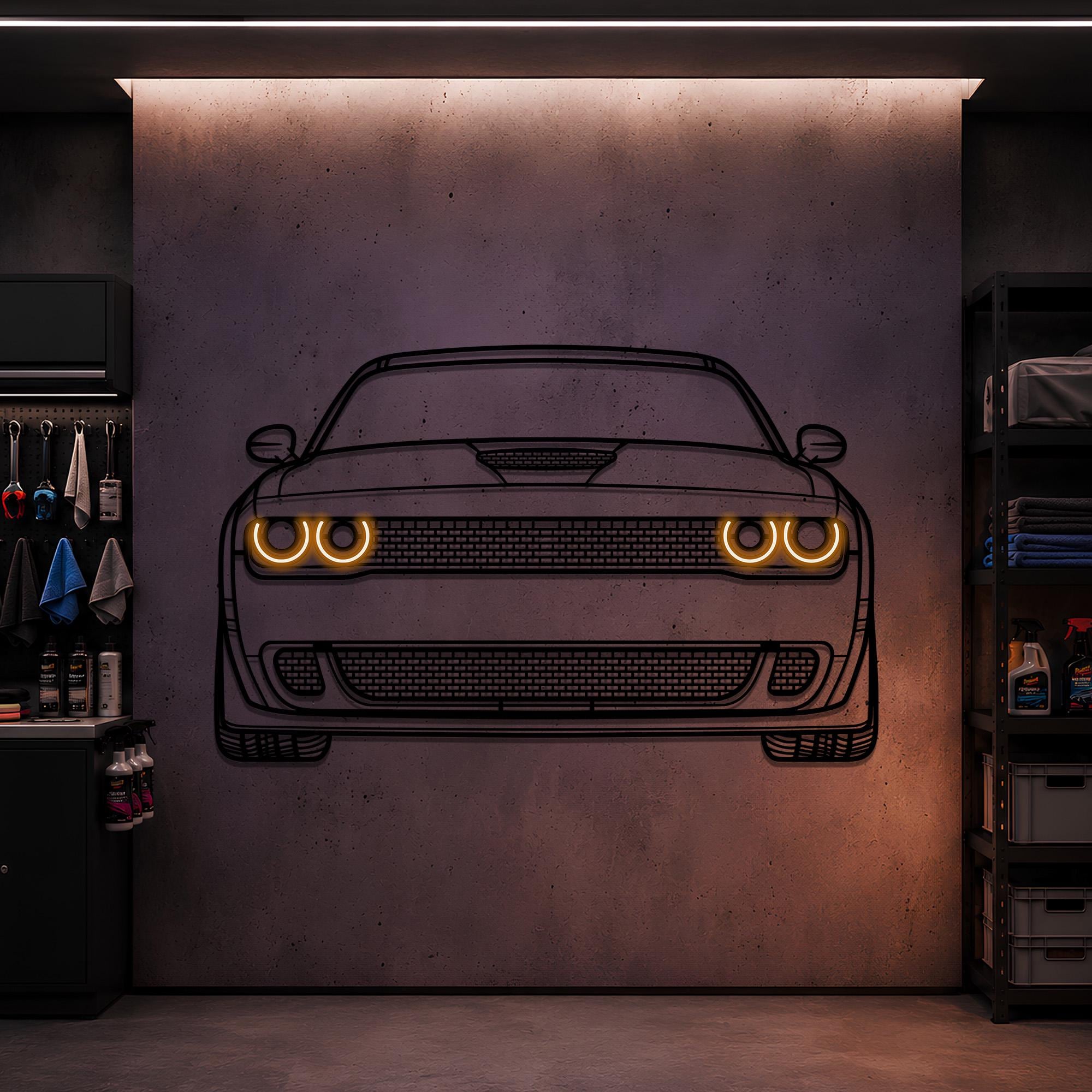 Dodge Challenger Neon Sign - Etsy