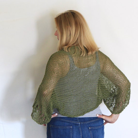 Summer Shrug Military Olive Shrug Loose 