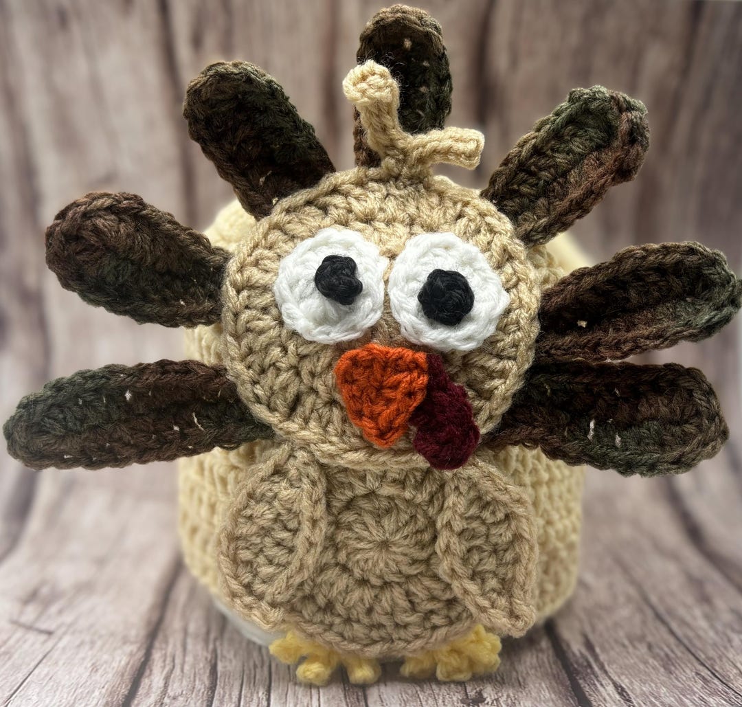 Turkey Toilet Paper Cozy Toilet Paper Cover Farmhouse Decor Fall Decor