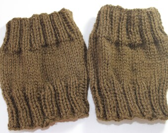 Knit Boot Cuffs – Handmade Boot Toppers – Fall Winter Accessory – Cozy Gift