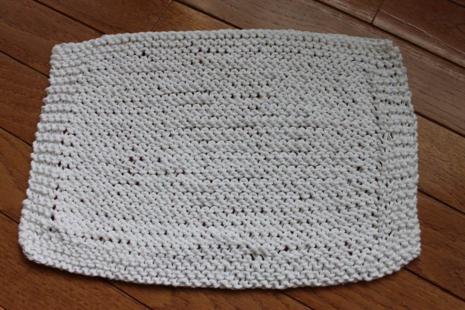 Knit PATTERN, Twisted Stitch Dishcloth, Wash Cloth, Instant