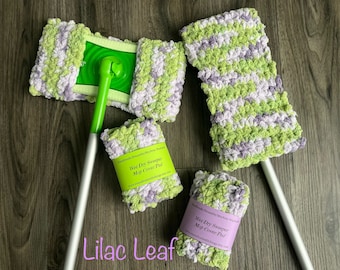 Reusable Mop Cover, Crochet Sweeper Pad, Washable Floor Cleaning Pad
