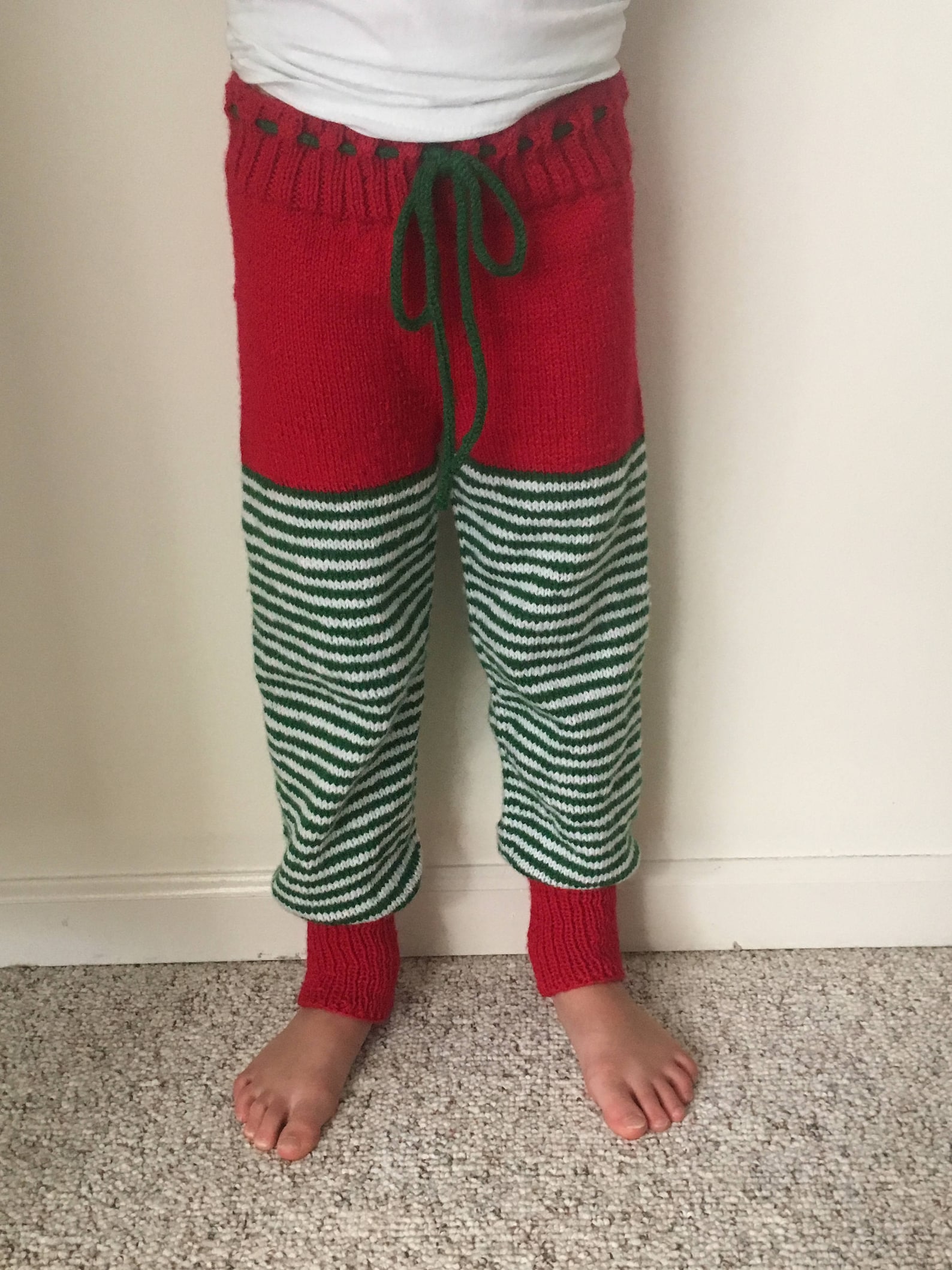 Knit PATTERN Mindy's Knit Elf Pants Pattern 10 Sizes Etsy