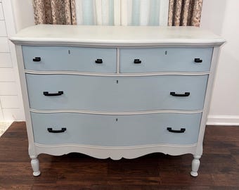 Refurbished Antique Hardwood Dresser