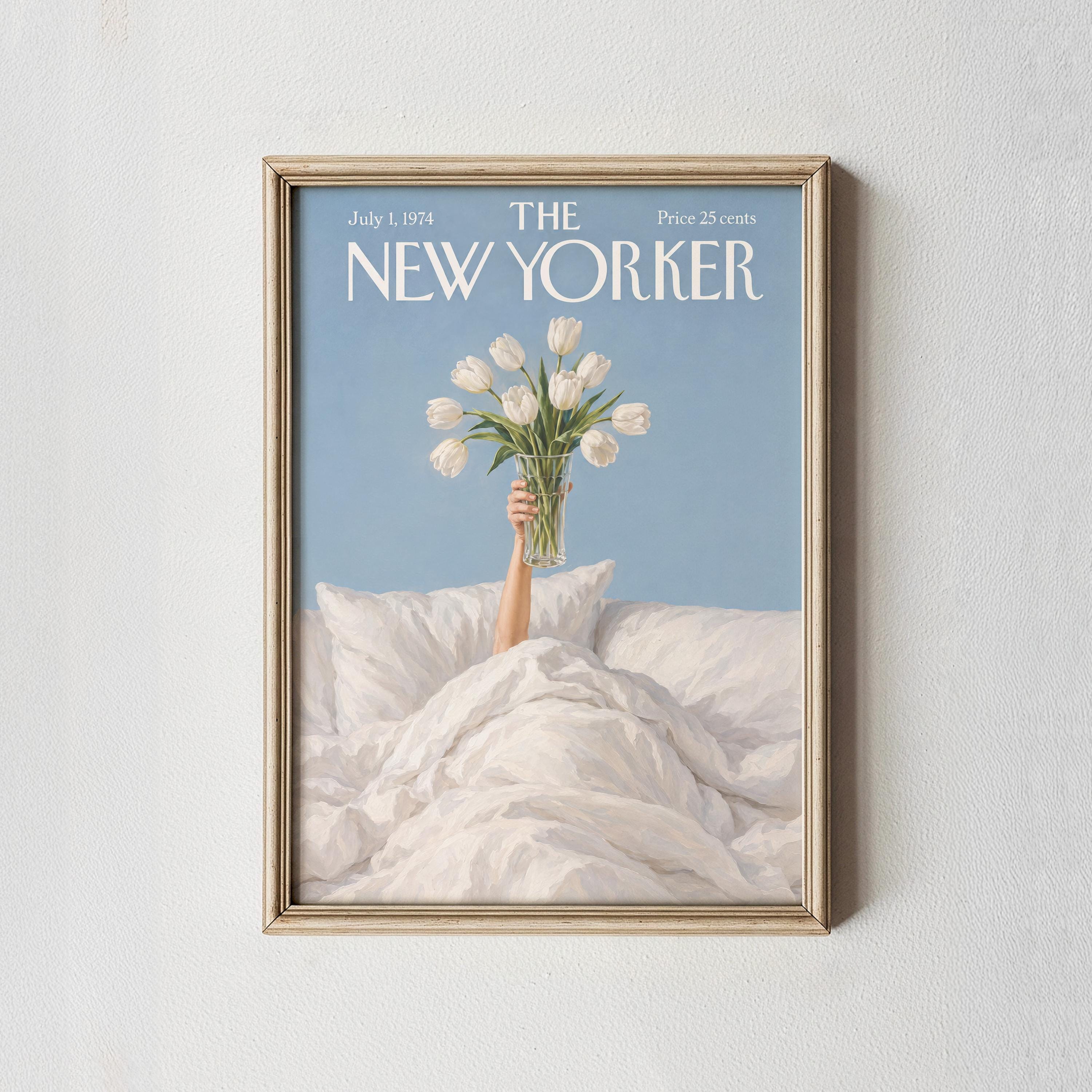 The New Yorker 特注額装 90 x 60cm アート フレーム The new yorker poster - Etsy 日本