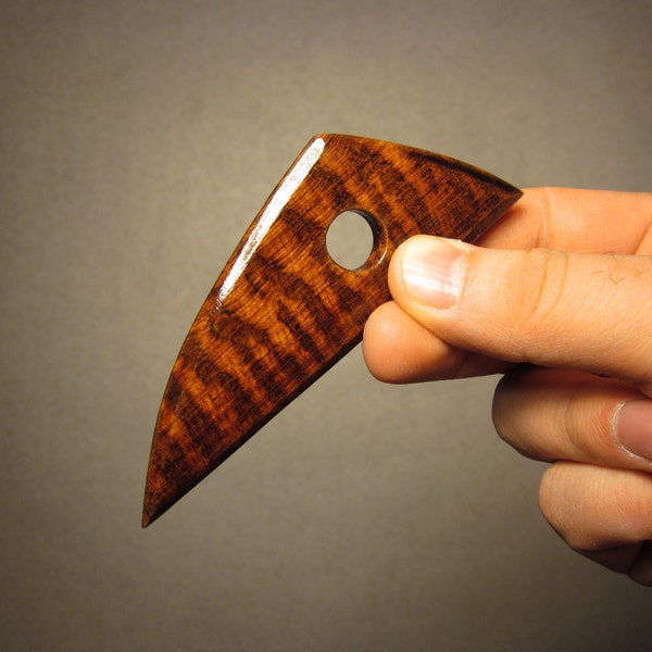 Snake Wood Pottery Rib Tool