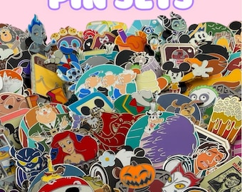Disney Diamond Mystery Pins and Board