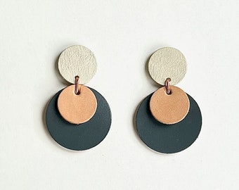 Selene Waning | Moon Inspired Earrings | Eco + Recycled