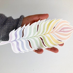 Signet Rainbow Feather