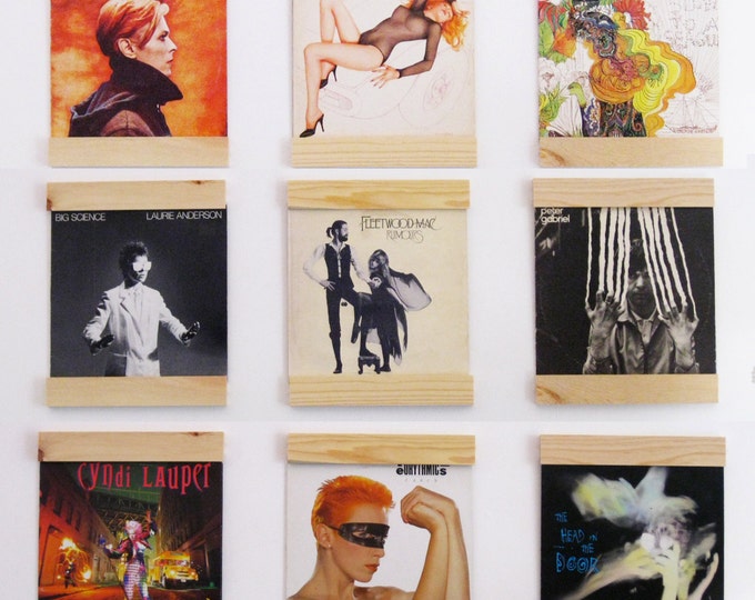 Record Holders Turn Your Vinyl Into Art Set of 3 Etsy