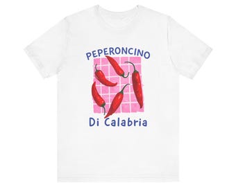 Calabrische chilipeper T-shirt | Chilipeper graphic tee