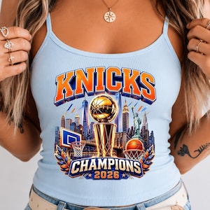 New York Knicks Tank Top - Etsy