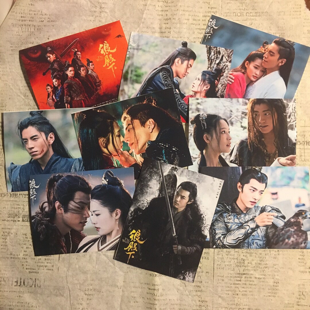The Wolf Chinese Drama Photocards Etsy