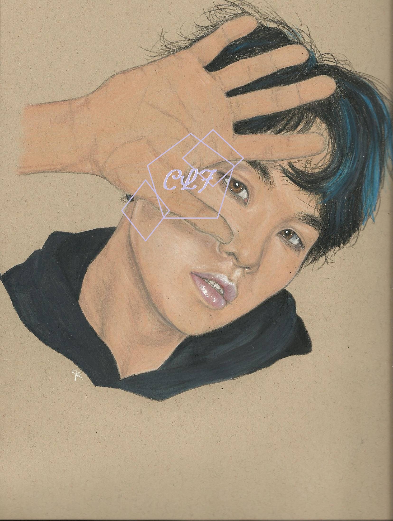 Suga BTS tekening | Etsy