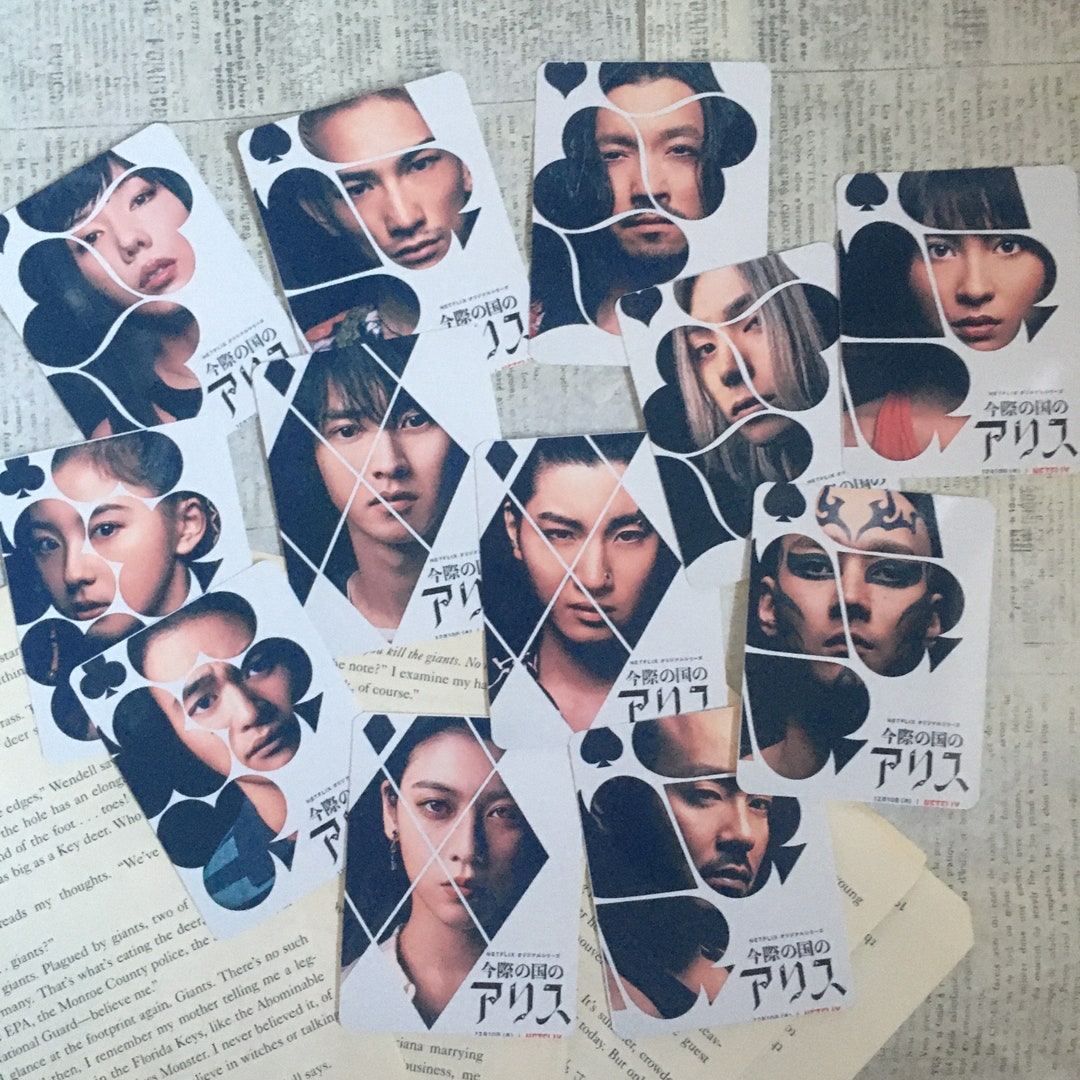 Alice in Borderland Photocards Etsy UK