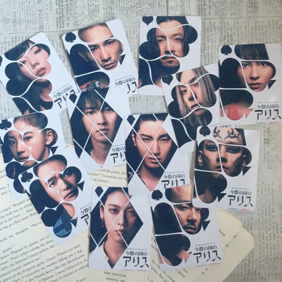 Cartes photo Alice in Borderland Etsy France