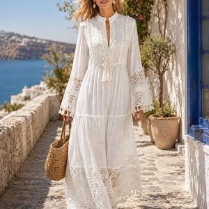 flowy maxi dress for beach wedding Long Dresses to Wear Style:Purple/Blue-One of a Kind-LN
