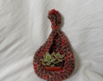 Crochet Hanging Basket
