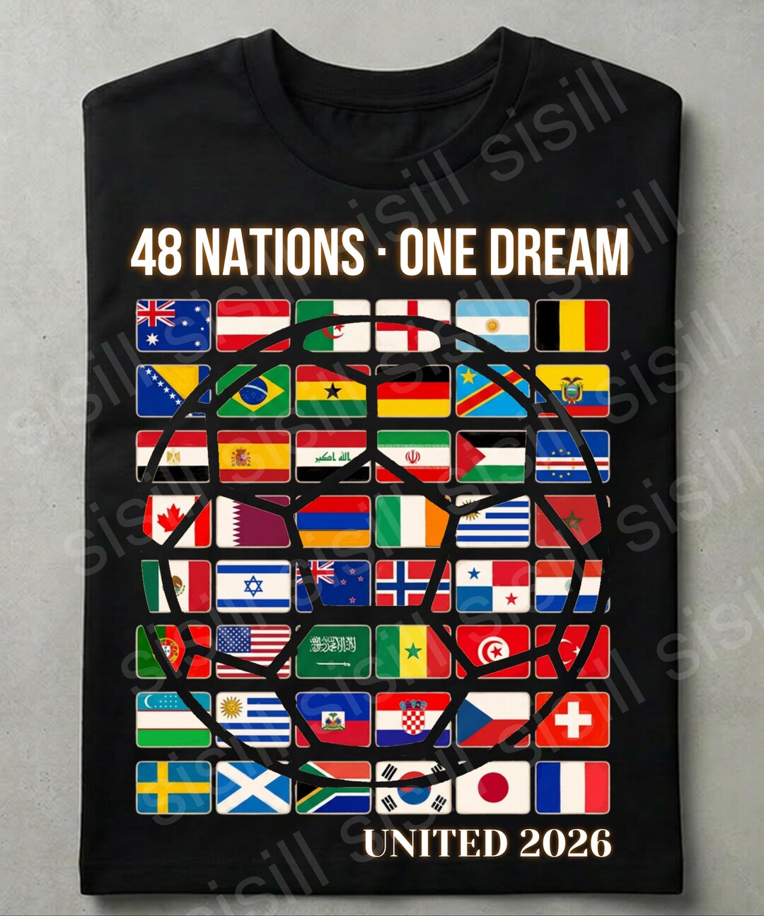 World Cup 2026 PNG, 48 Nations One Dream PNG, United 2026 Football ...