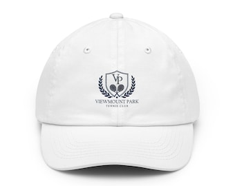 Viewmount Park Tennis Club Dad Hat | Classic Baseball Cap, University Style