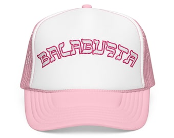 Balabusta Trucker Hat, Embroidered Yiddish Jewish Pride Apparel