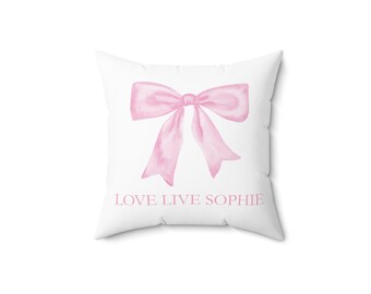 Personalized Bar Bat Mitzvah Pillow | Custom Crew Swag Favor