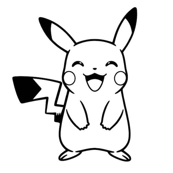 Pokemons Line Art - Etsy