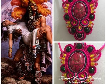 Aztec Soutache Necklace