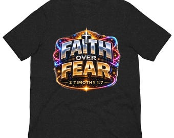 Glaube über Angst Unisex T-Shirt