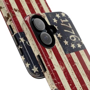 Patriotic Flag Phone Case: 1776 Americana Cover for 4th of July Independence Day, Google Pixel, iPhone Case, Samsung Case, Mothers Day Gift immagine 13