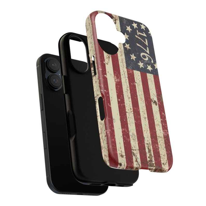 Patriotic Flag Phone Case: 1776 Americana Cover for 4th of July Independence Day, Google Pixel, iPhone Case, Samsung Case, Mothers Day Gift immagine 18