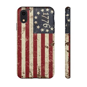Patriotic Flag Phone Case: 1776 Americana Cover for 4th of July Independence Day, Google Pixel, iPhone Case, Samsung Case, Mothers Day Gift immagine 9