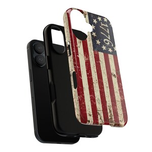 Patriotic Flag Phone Case: 1776 Americana Cover for 4th of July Independence Day, Google Pixel, iPhone Case, Samsung Case, Mothers Day Gift immagine 14