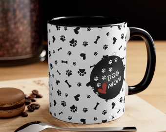 Dog Mom Gifts, Gift for Dog Lovers, Gift for Her, Gift for Him, Anniversary Gift, Love Gift, Cute Dog-Themed Mug,