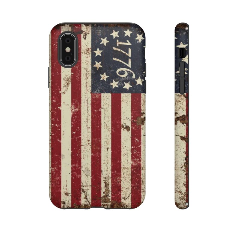 Patriotic Flag Phone Case: 1776 Americana Cover for 4th of July Independence Day, Google Pixel, iPhone Case, Samsung Case, Mothers Day Gift immagine 11