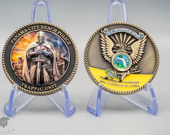 Panama City Beach Police DRE challenge coin