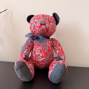 Etro Limited Edition Teddy Bear and Paisley Headband Etro Leafy Paisley CrêPe De Chine Headband - Green  main image 3
