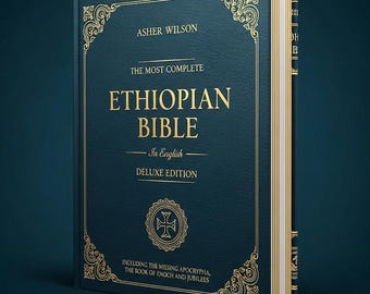 Etiopisk Bibel Inbunden | Religiös och andlig bok