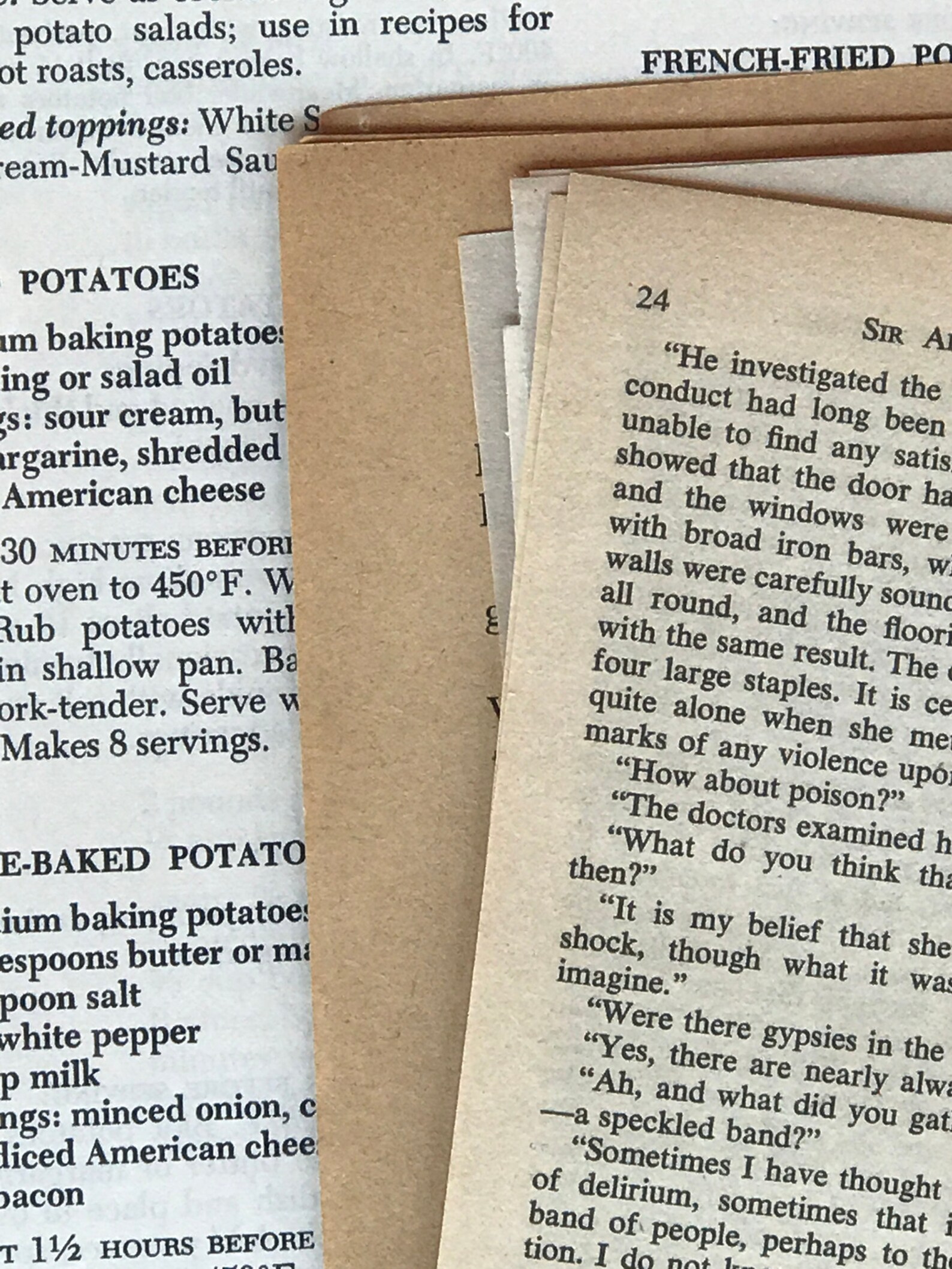 Vintage Paper Lot of Book Papers 40 Pages With Text Only Etsy