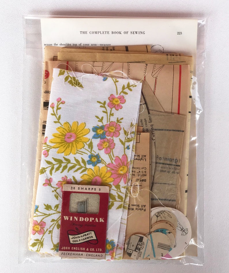 Vintage Sewing Paper Ephemera Sewing Patterns and Vintage | Etsy