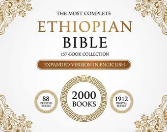 The Complete Ethiopian Bible Expanded Edition | 157-Book English Hardcover | Ancient Scriptures, Enoch & Apocrypha
