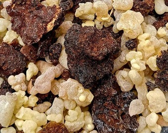 Resina de olíbano e mirra, incenso granulado, incenso aromático, qualidade premium grau A, venda por atacado.