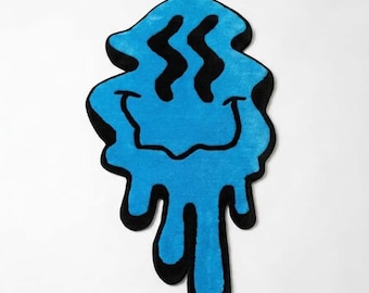 Blue Blurry Face.