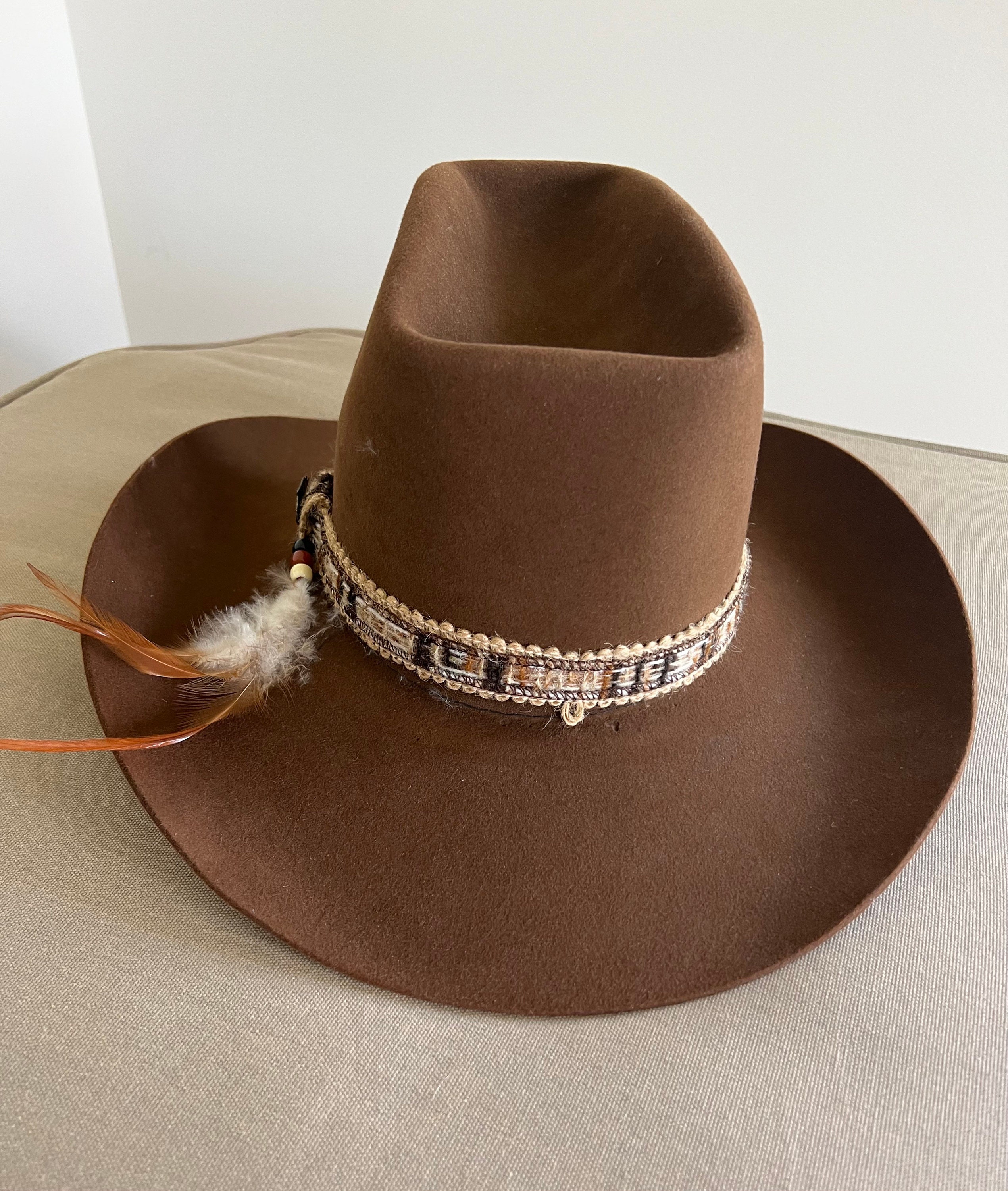 70s Vintage Cowboy Hat, Resistol Stagecoach Brown Felt Hat New in Box ...