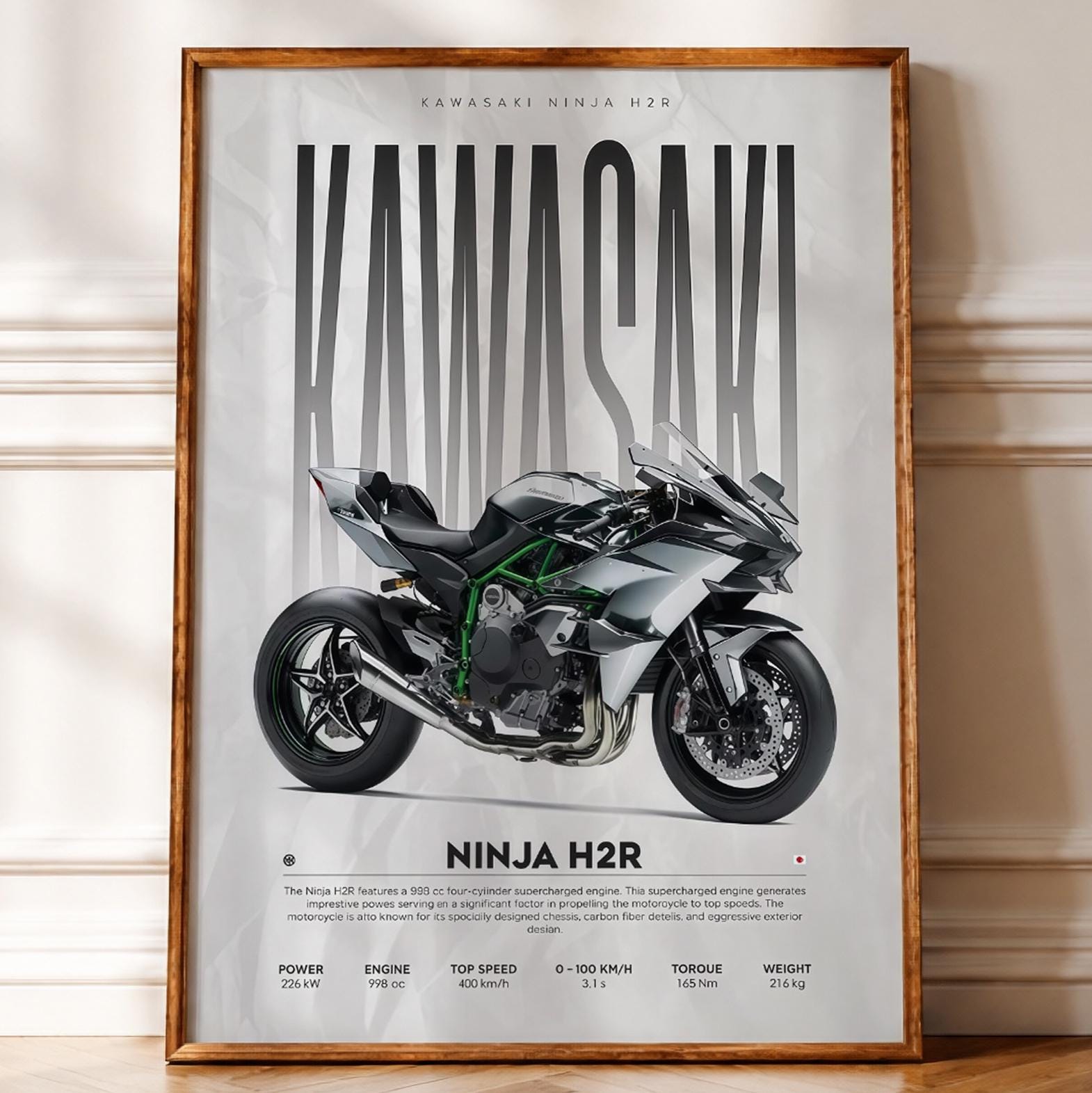 Kawasaki Poster - Etsy
